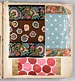 Textile Sample Book, French and American
