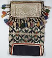 Apron, Wool and metal thread, Hungarian-Slovak