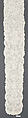 Lappets (2), Muslin, drawnwork, French