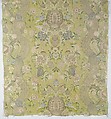 Piece, Silk and metal thread, French, probably Lyons