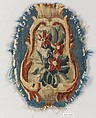 Rocaille cartouche with flowers, Beauvais, Wool, silk (20-22 warps per inch, 8 per cm.), French, probably Beauvais