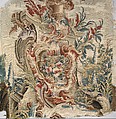 Rocaille cartouches with flowers, After designs by Pierre Edmé Babel (French, Paris 1720–1775 Paris), Wool, silk (20-22 warps per inch, 8 per cm.), French, probably Beauvais
