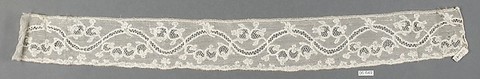 Strip, Bobbin lace, Flemish, Mechlin