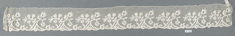 Strip, Bobbin lace, Flemish, Mechlin