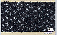 Piece (one of 116), Cotton, German