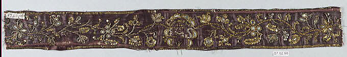Strip, Silk on silk, Spanish