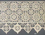 Fragment, Needle lace, Russian