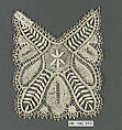 Ornament, Bobbin lace, German, Saxony