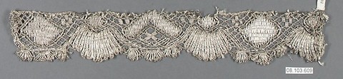 Piece, Bobbin lace, French