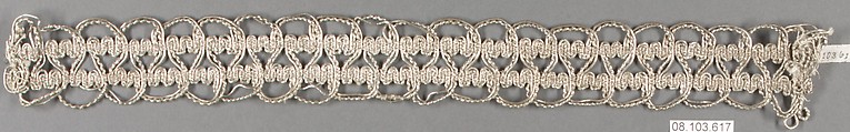Galloon, Metal thread, French or Italian