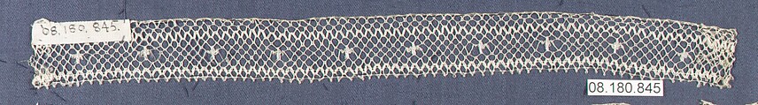 Piece, Bobbin lace, Austrian, Vienna