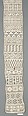 Sampler, Cotton, crochet, German