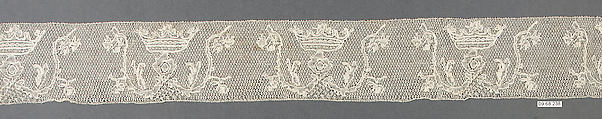 Strip, Bobbin lace, Flemish, Mechlin