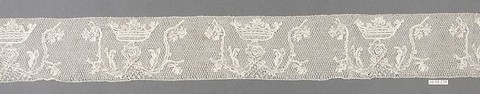 Strip, Bobbin lace, Flemish, Mechlin