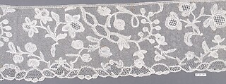 Border, Bobbin lace, Belgian, Brussels