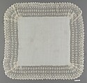 Handkerchief, Bobbin lace, Scottish, Hamilton