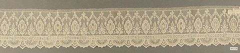 Fragment of banding, Needle lace, French