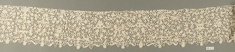 Border, Needle lace, point de France, French