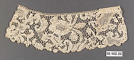 Collar, Needle lace, French