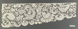 Fragment, Needle lace, French