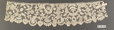 Collar, Needle lace, French