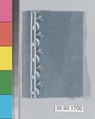 Sample, Silk on felt, French