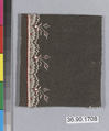 Sample, Silk on felt, French