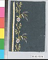 Sample, Silk on felt, French