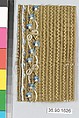Galloon, Silk and metal thread, European