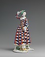 Harlequina, Nymphenburg Porcelain Manufactory  German, Hard-paste porcelain, German, Nymphenburg