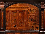 Chapel from Le Château de la Bastie d'Urfé, Fra Damiano da Bergamo (Damiano di Antoniolo de Zambelli) (Italian, Bergamo ca. 1480–1549  Bologna) and his workshop, Walnut and intarsia of various woods, Italian, Bologna