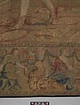 Mercury Changes Aglauros to Stone, from the Story of Mercury and Herse, Design attributed to Giovanni Battista Lodi da Cremona (Italian, active 1540–52), Wool, silk and precious metal-wrapped threads (20-22 warps per inch, 8-9 warps per cm.), Netherlandish, Brussels