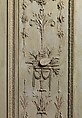 Room from a hotel in the Cours d'Albret, Bordeaux, Carving attributed to Barthélemy Cabirol (1732–1786) and his workshop, Pine, painted and carved, French, Bordeaux