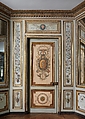 Boudoir from the Hôtel de Crillon, Pierre-Adrien Paris (French, 1747–1819), Oak, painted and gilded, French, Paris