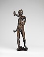 Apollo, Adriaen de Vries (Netherlandish, The Hague ca. 1545–1626 Prague), Bronze, German, probably Augsburg