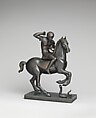 Horse and rider startled by a snake, Bronze, Italian, Venice or Padua