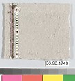Sample, Silk and metal thread on felt, French