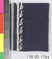 Sample, Silk on felt, French