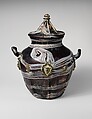 Urn with cover, Glass, Italian, Venice (Murano)