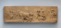 Children and Satyr Children with a Pantheress and Her Cubs, Clodion (Claude Michel) (French, Nancy 1738–1814 Paris), Terracotta, French, Paris