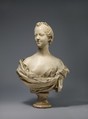 Madame de Pompadour (1721–1764), Jean-Baptiste Pigalle (French, 1714–1785), White marble (Sost, the French Pyrenees), French, Paris