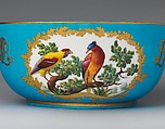 Punch bowl (jatte à punch) (part of a service), Sèvres Manufactory (French, 1740–present), Soft-paste porcelain, French, Sèvres