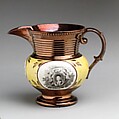 Jug, Lustreware, British