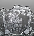 Monteith with the Gibbs and Nelthorpe coats of arms, Engraved glass, British