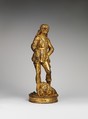 David with the head of Goliath, Bartolomeo Bellano (Italian, Padua 1437/38–1496/97 Padua), Bronze, later oil gilding, Italian, Padua