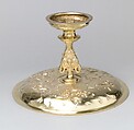 Tazza, Gilded silver, British, after German, Augsburg original