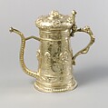 Tankard, Silver on base metal, British, after Russian original