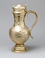 Flagon, Elkington & Co. British, Silver on base metal, British, Birmingham, after British, London original