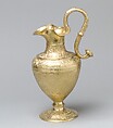 Ewer, Gilt bronze or brass, British, after Italian original