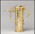 Tankard, Silver on base metal, British, after Russian original